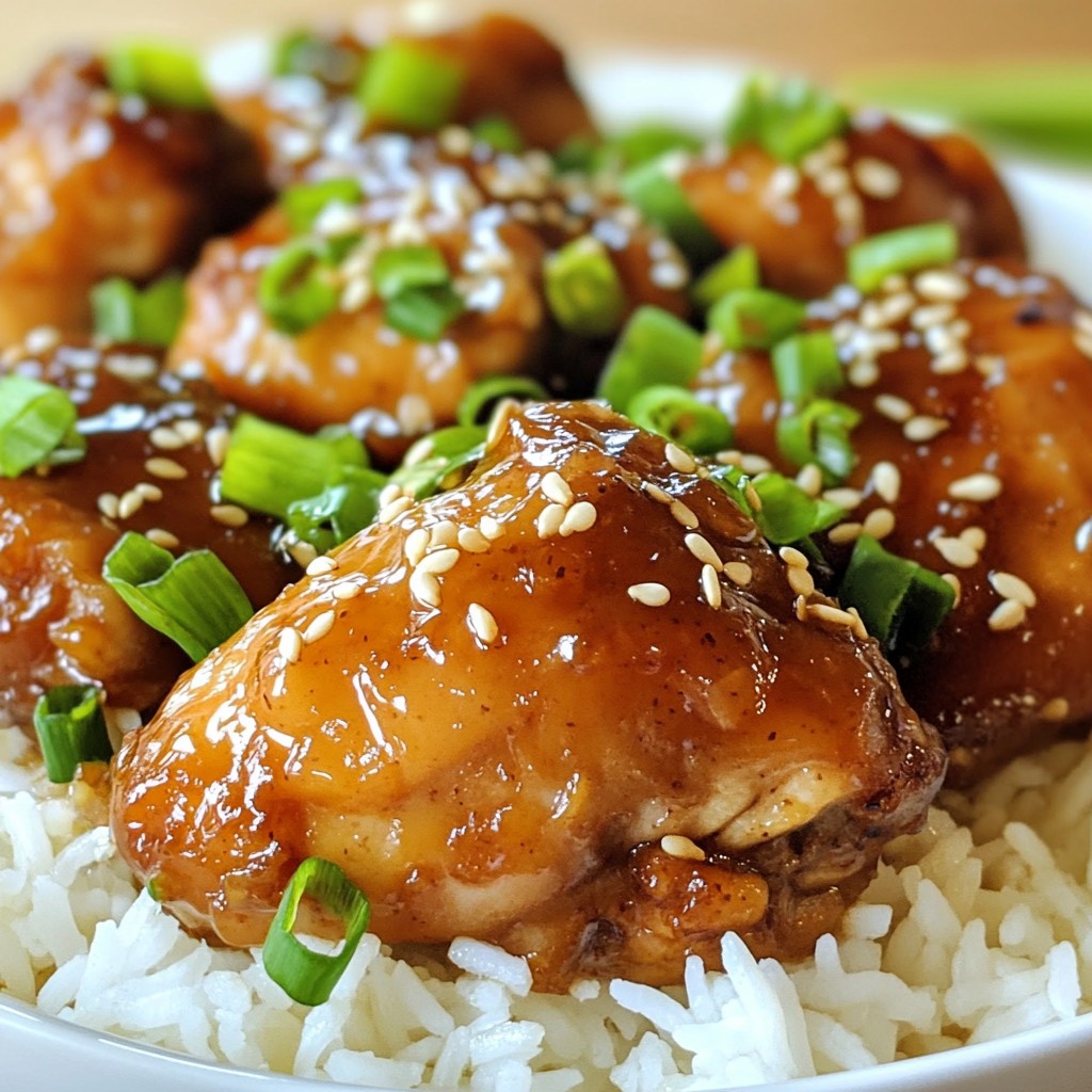 Savory Instant Pot Teriyaki Chicken Quick Recipe