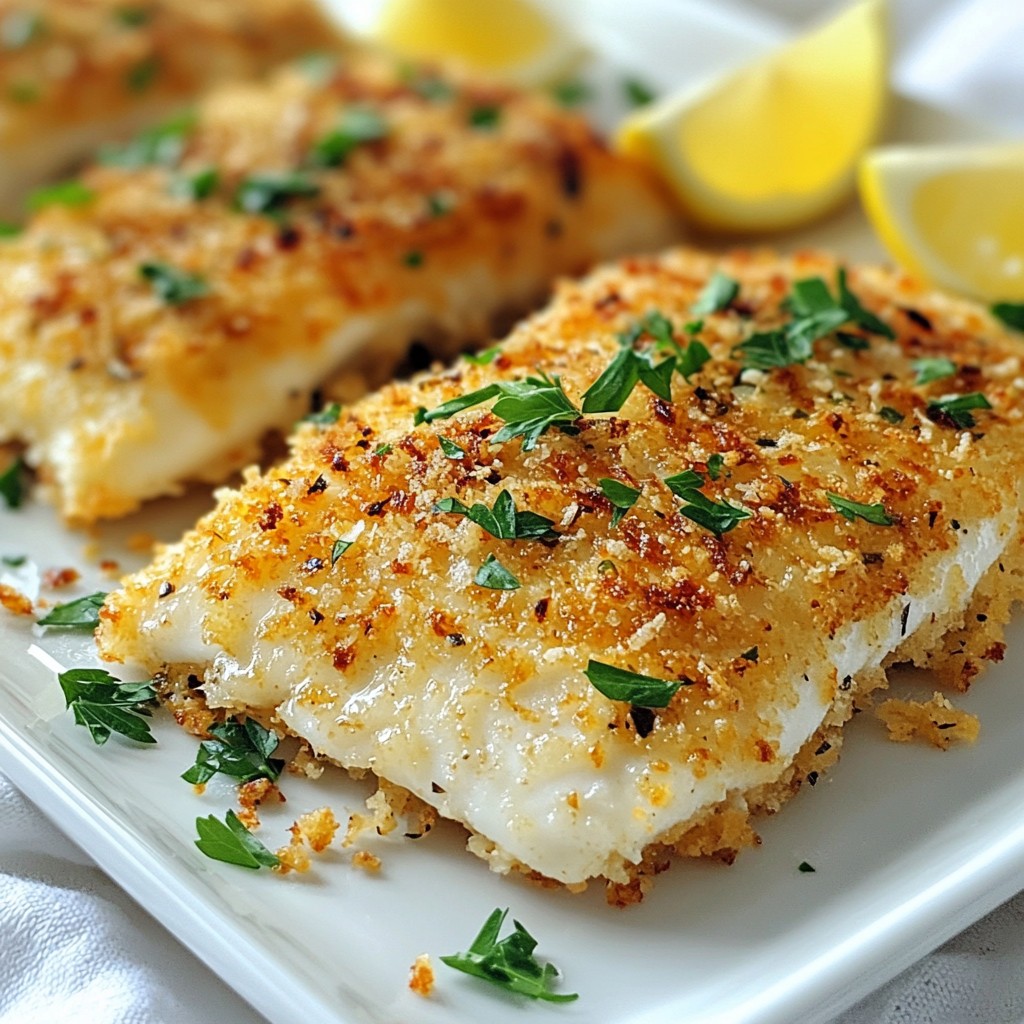 Baked Parmesan Crusted Tilapia Flavorful Delight