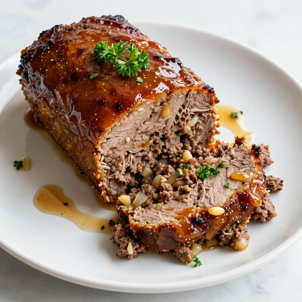 Honey Garlic Glazed Meatloaf Savory Comfort Food
