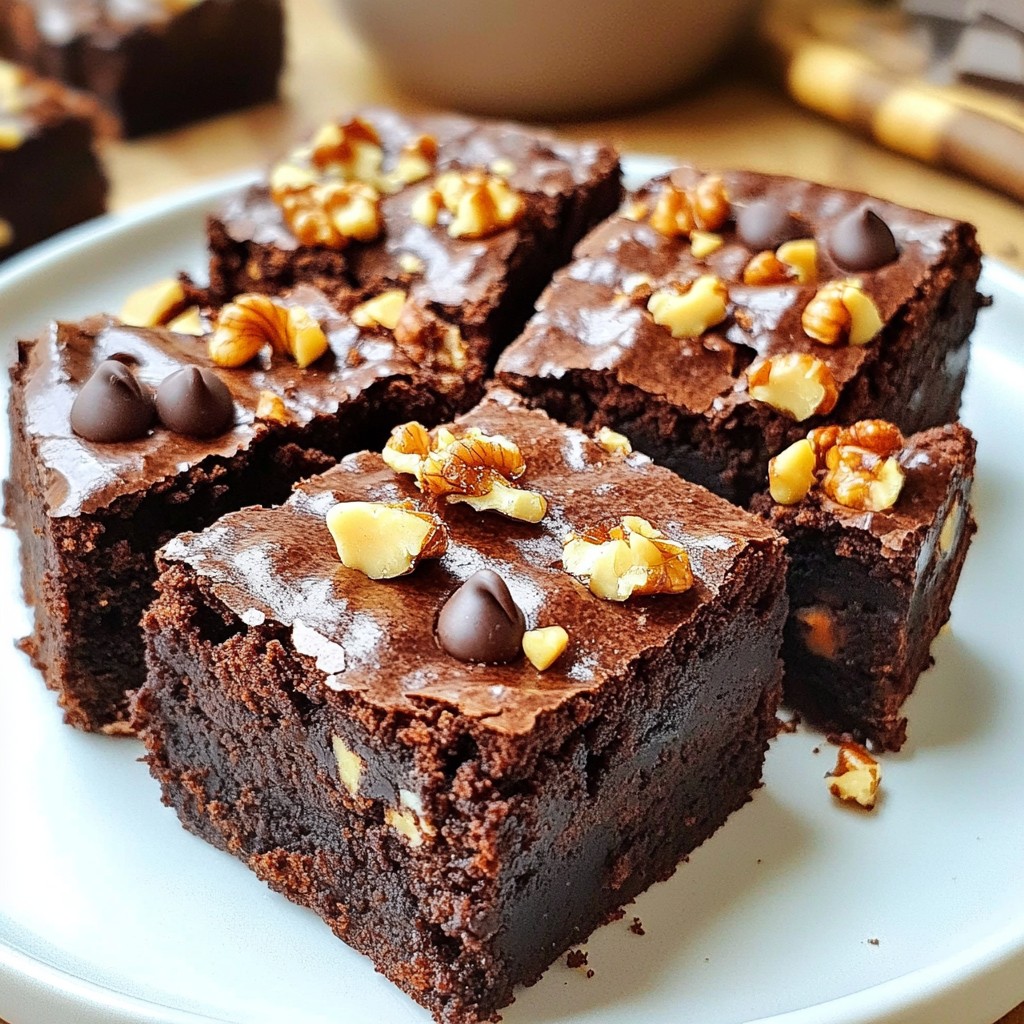 Vegan Sweet Potato Brownies Rich and Decadent Treat