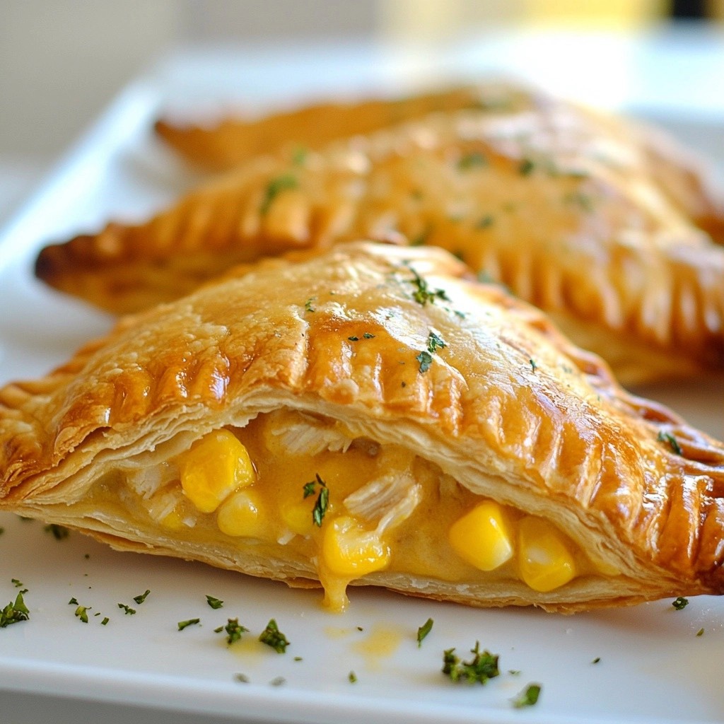 Soft Kid-Friendly Chicken and Corn Empanadas Recipe