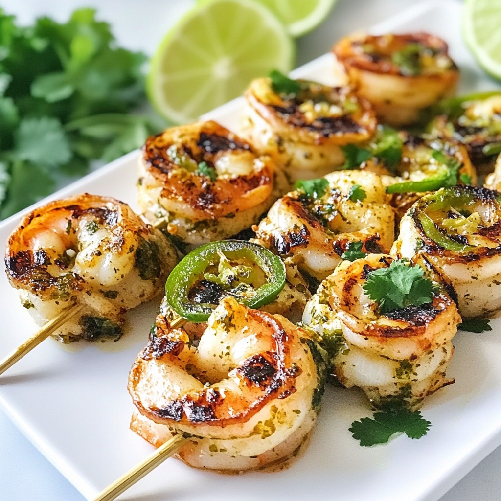 Jalapeño Lime Grilled Shrimp Mouthwatering Flavor Boost