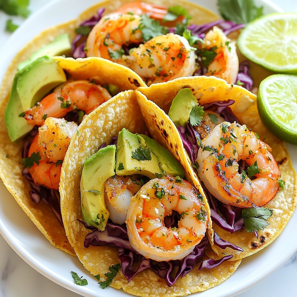 Cilantro Lime Shrimp Tacos Flavorful and Simple Meal