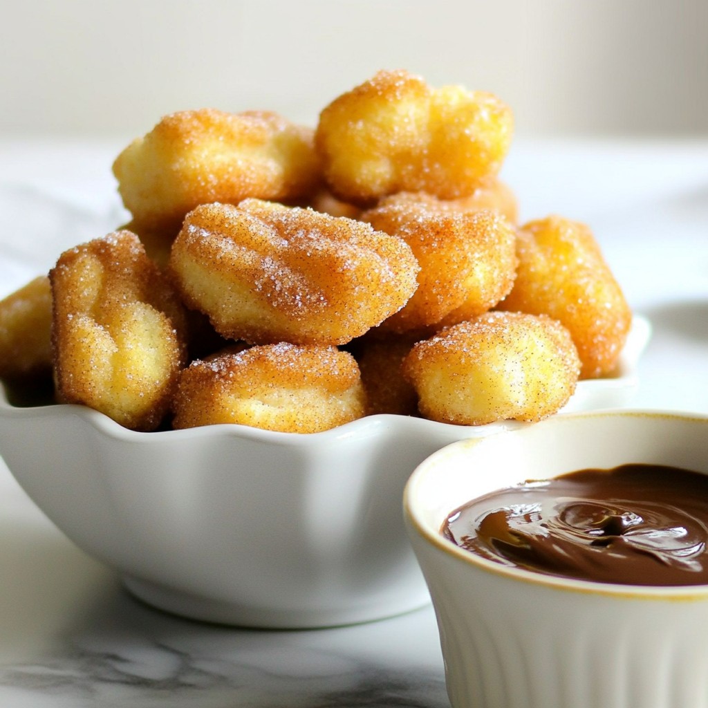 Cinnamon Sugar Churro Bites Sweet and Easy Treat