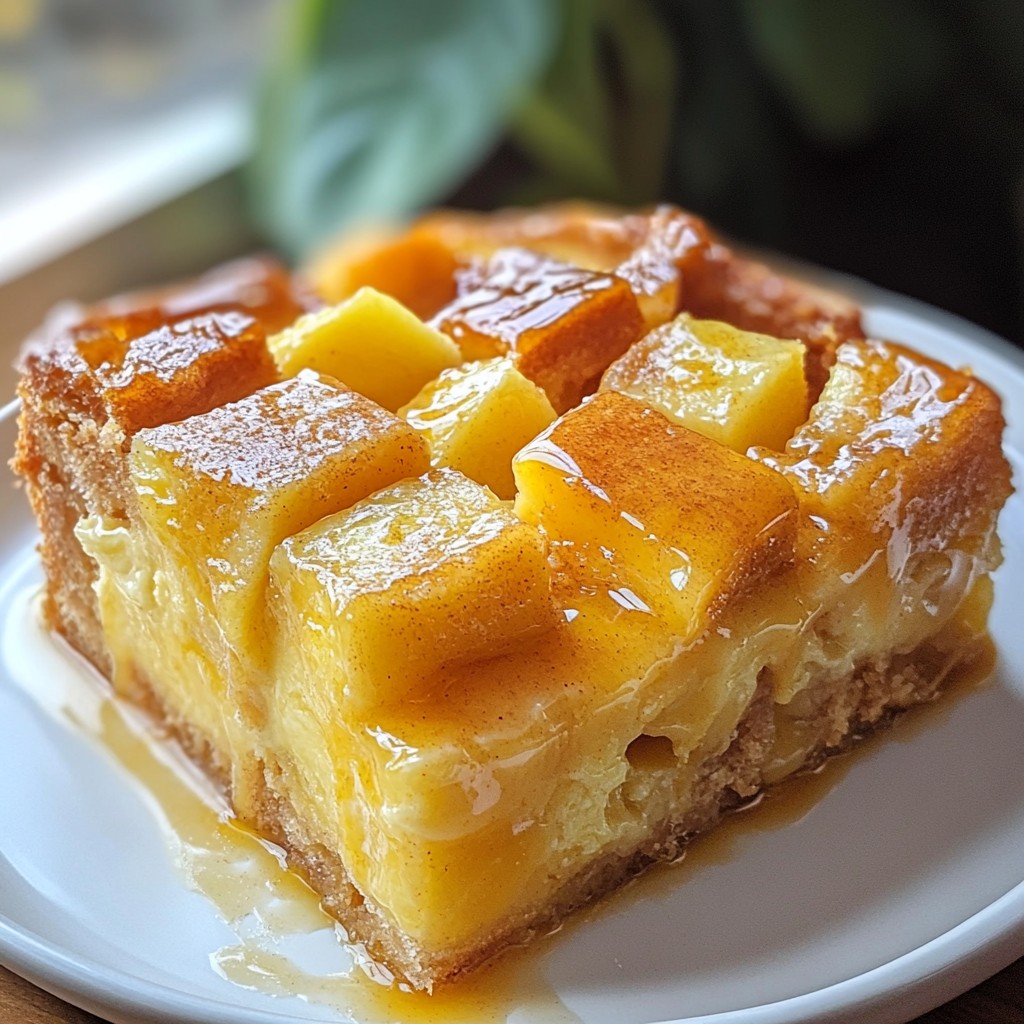 Caramel Apple Bread Pudding Irresistible Delight