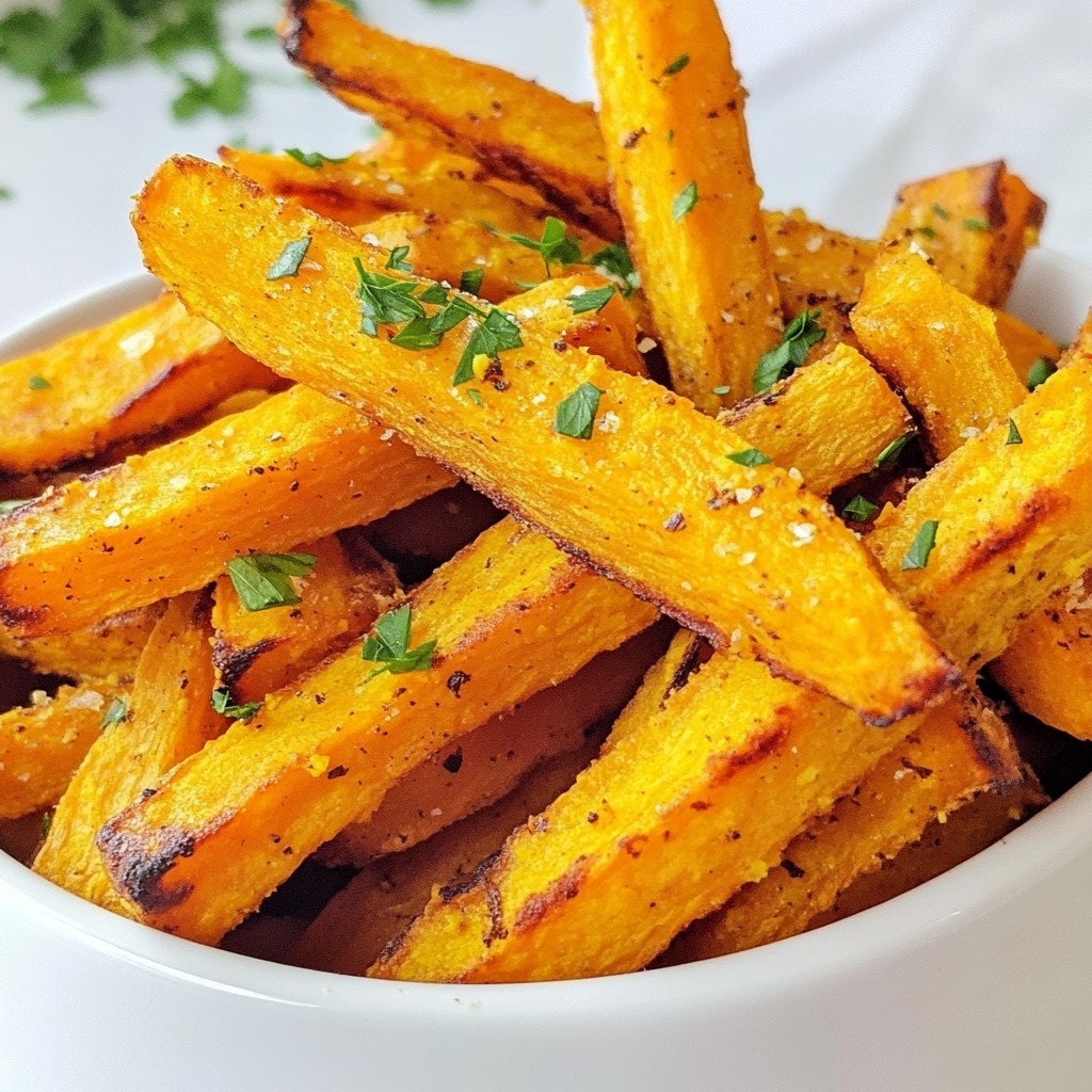 Air Fryer Sweet Potato Fries Crispy and Flavorful Snack