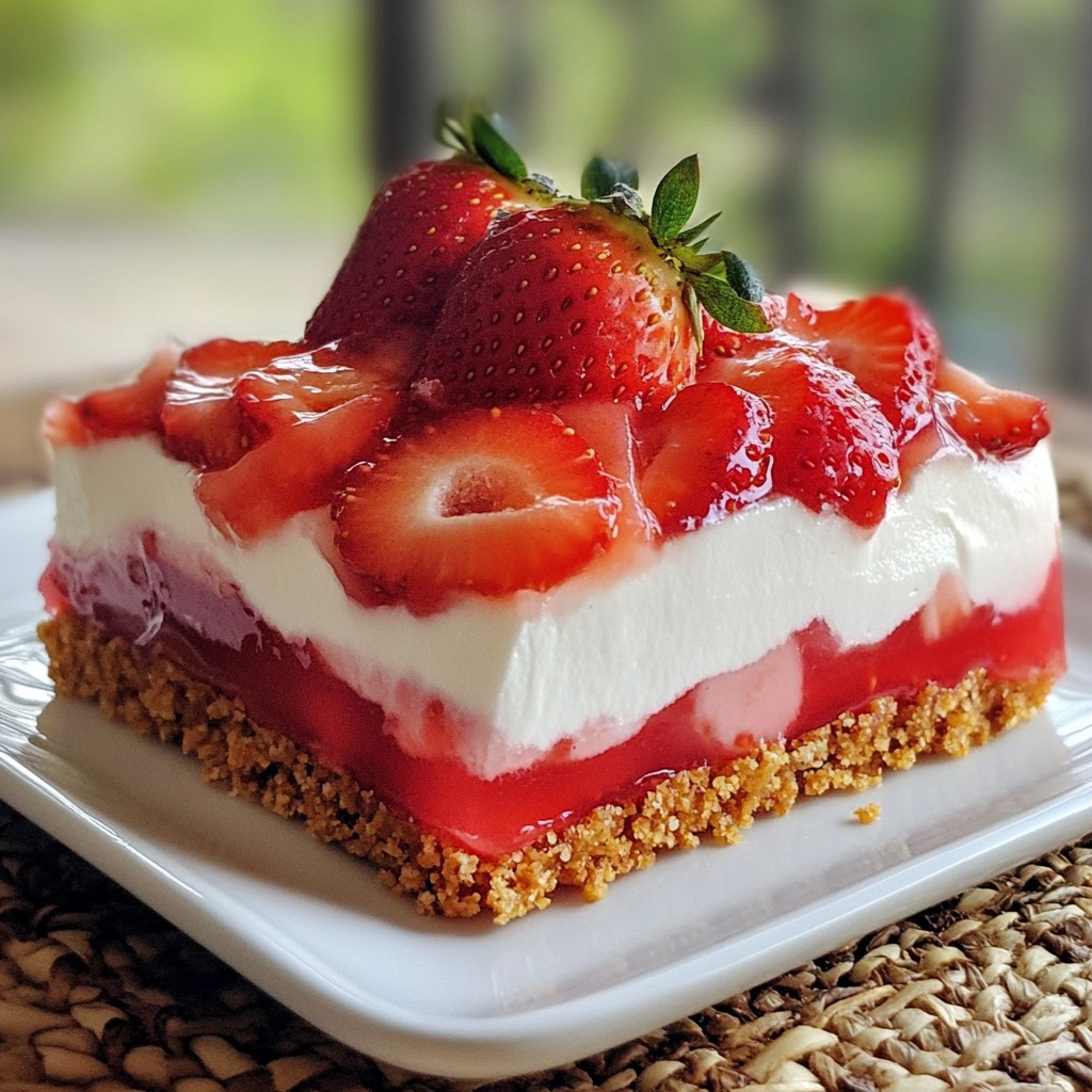 Strawberry Pretzel Salad Delightful and Easy Recipe