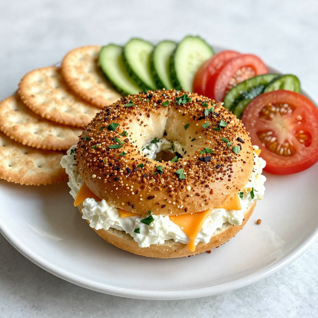 Everything Bagel Cheese Ball Delightful Party Snack