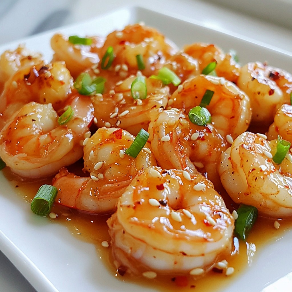 Spicy Honey Garlic Shrimp Irresistible Flavor Recipe