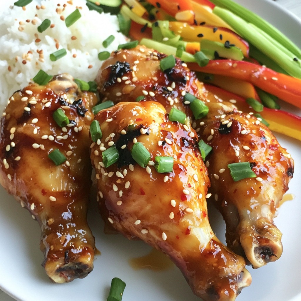 Tender Kid-Friendly Honey Soy Chicken Drumsticks Delight