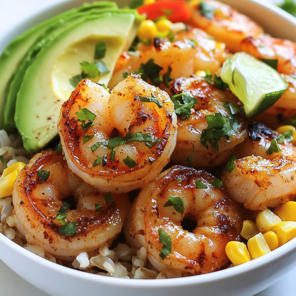 Cilantro Lime Shrimp Bowls Fresh and Flavorful Recipe