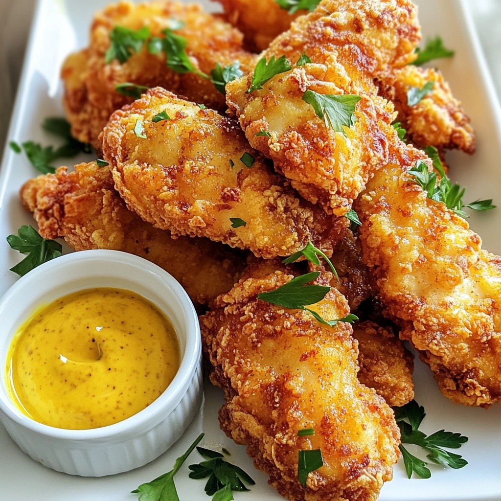 Buttermilk Fried Chicken Tenders Crunchy and Juicy