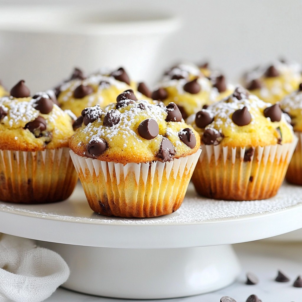 Chocolate Chip Zucchini Muffins Healthy and Easy Recipe