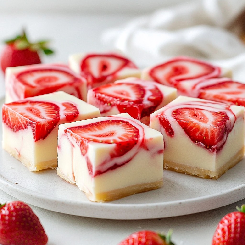 Strawberry Lemonade Fudge Delightful and Simple Treat