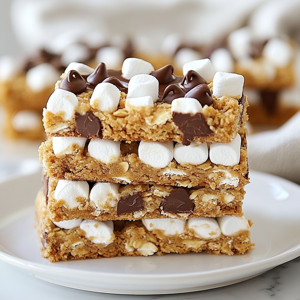 Peanut Butter S’mores Bars Tasty and Easy Treat