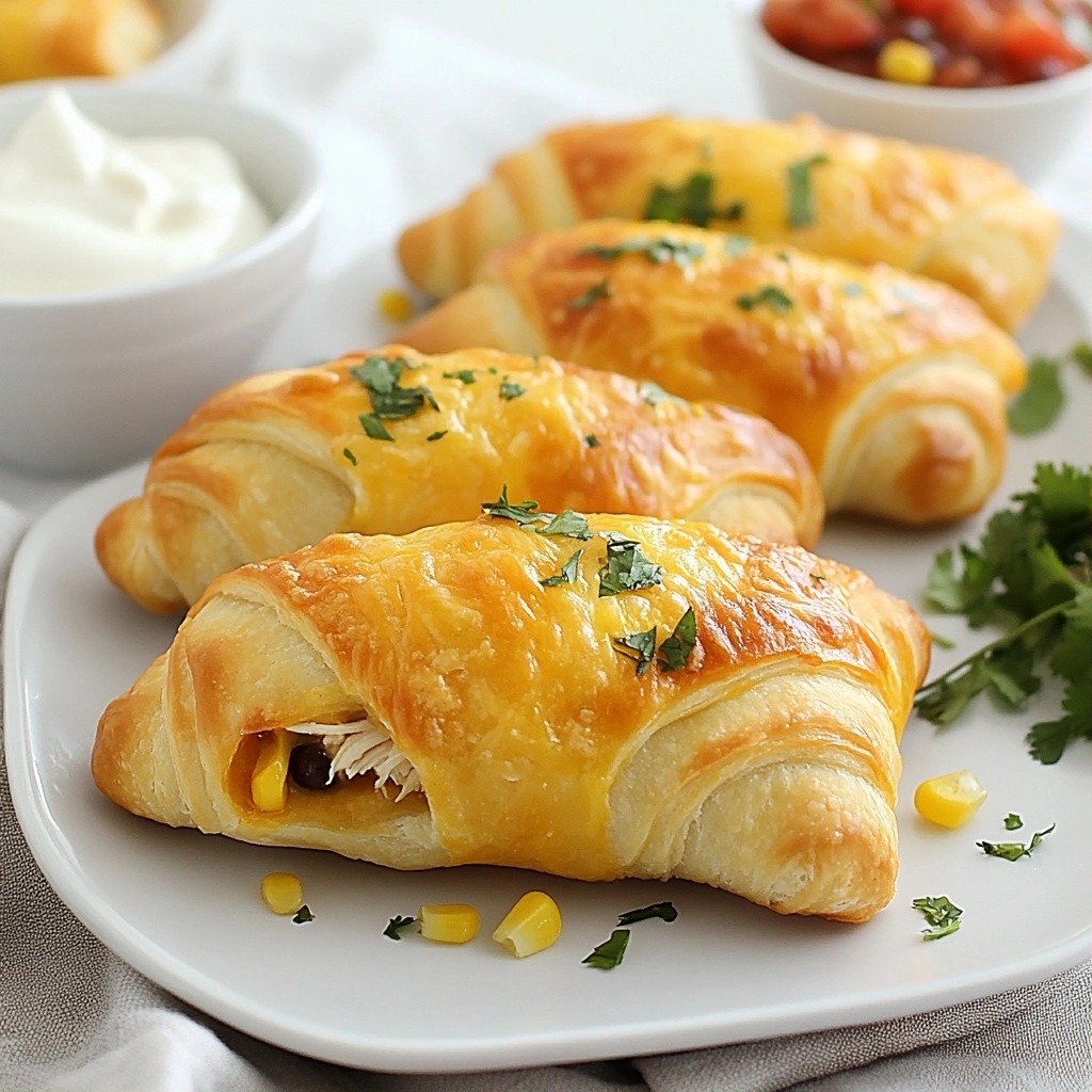 Cheesy Kids-Friendly Chicken Taco Pockets Delight