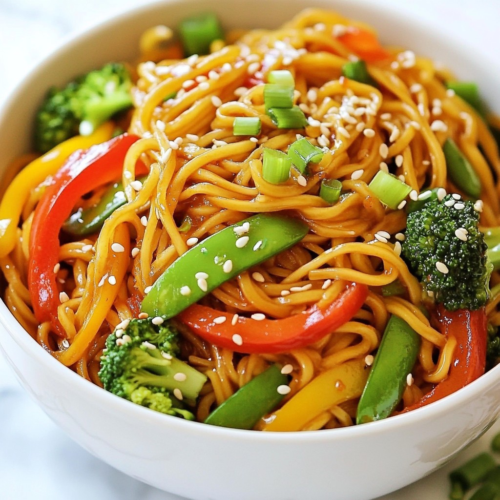 Spicy Szechuan Noodle Stir Fry Flavorful Weeknight Meal
