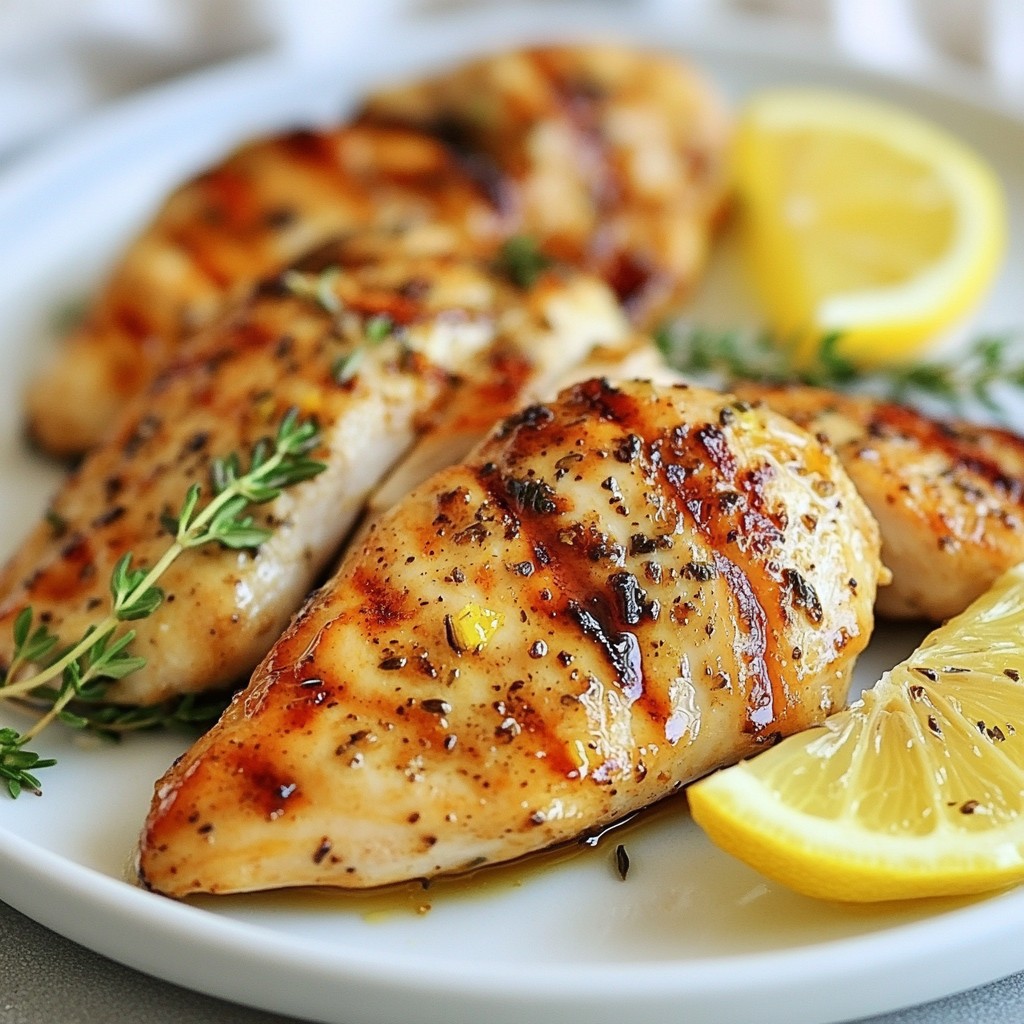 Tender Kid-Friendly Lemon Thyme Chicken Breasts Recipe