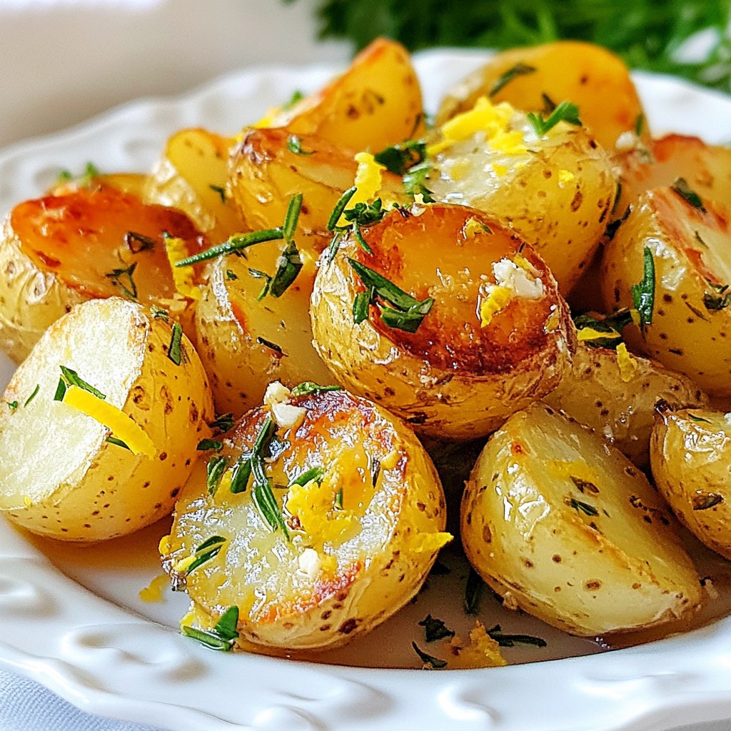 Garlic Butter Rosemary Potatoes Simple and Tasty Dish