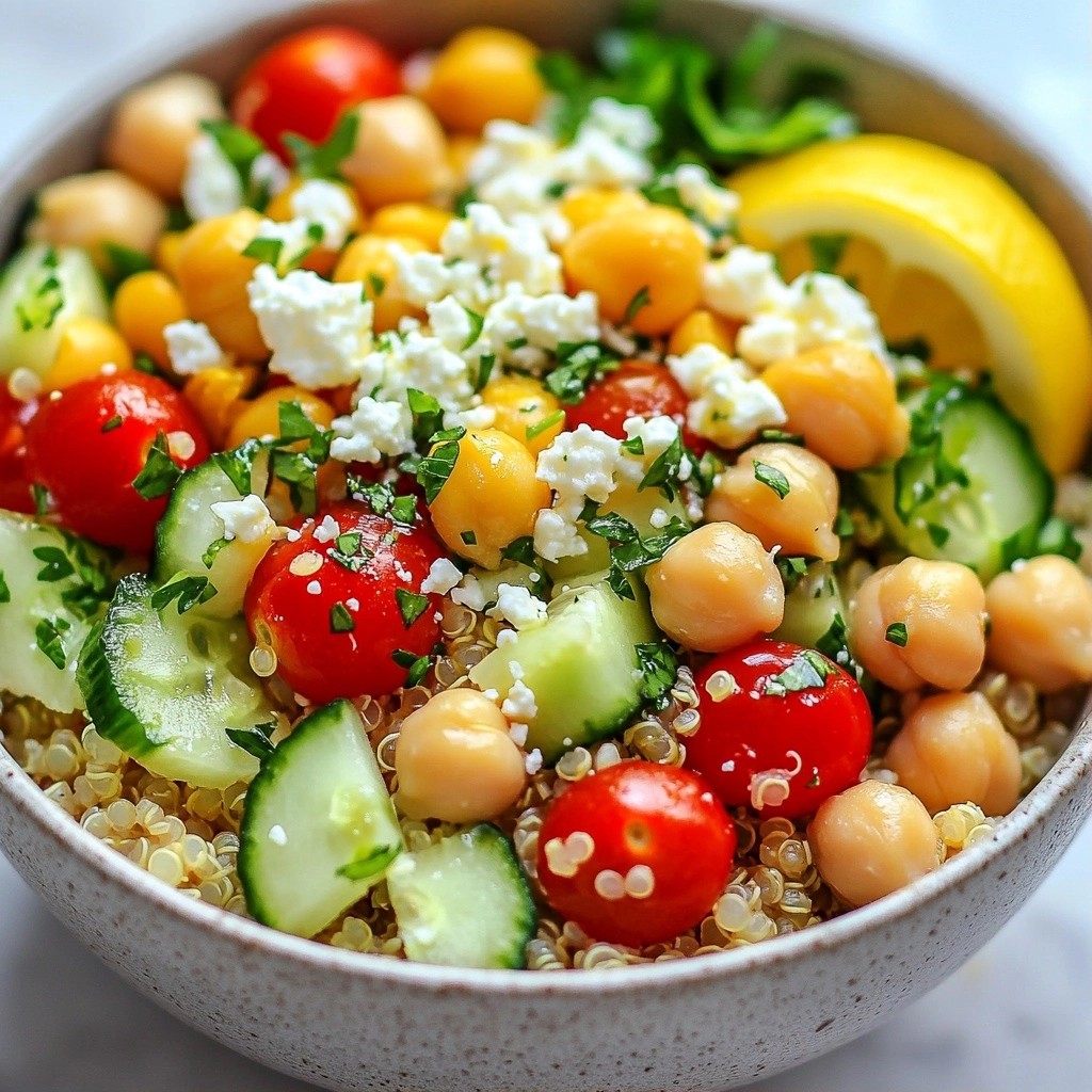 Tangy Kid-Friendly Lemon Herb Quinoa Bowls Recipe