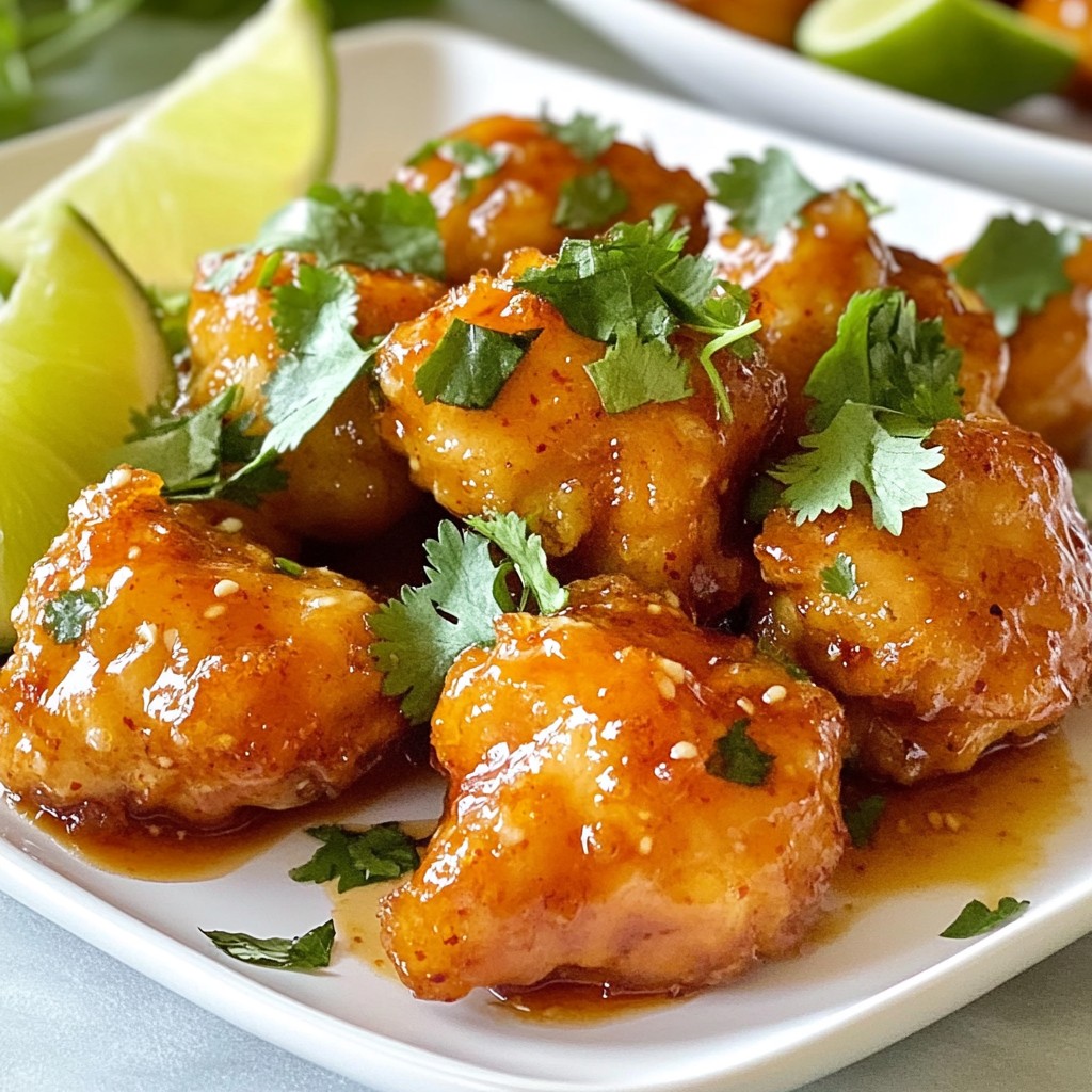 Thai Sweet Chili Chicken Bites Flavorful and Easy Recipe