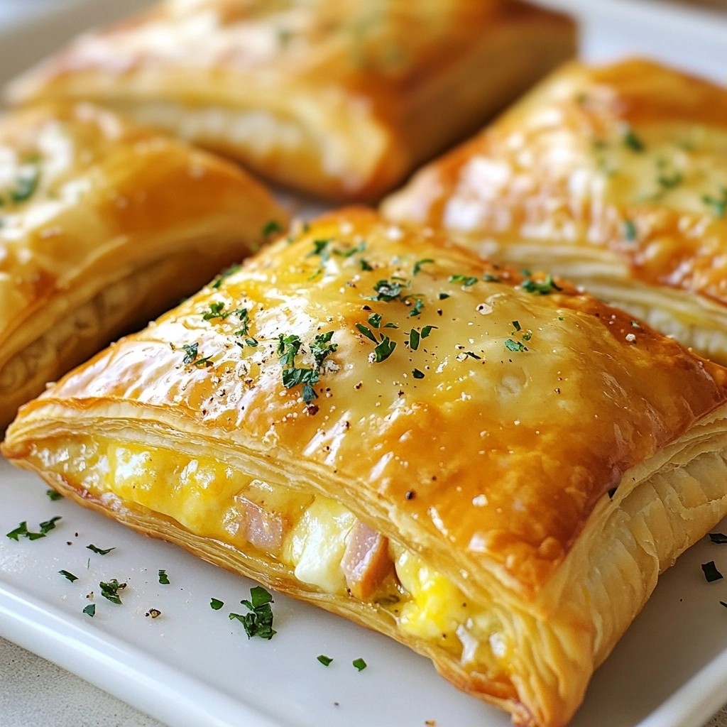 Crispy Kids-Friendly Turkey Ham and Cheese Pockets