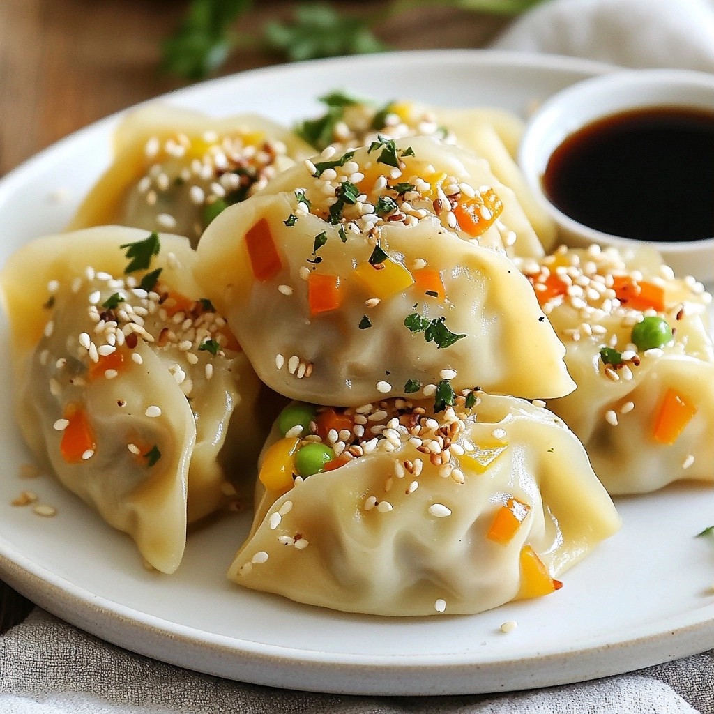 Soft Kid-Friendly Chicken and Veggie Dumplings Recipe