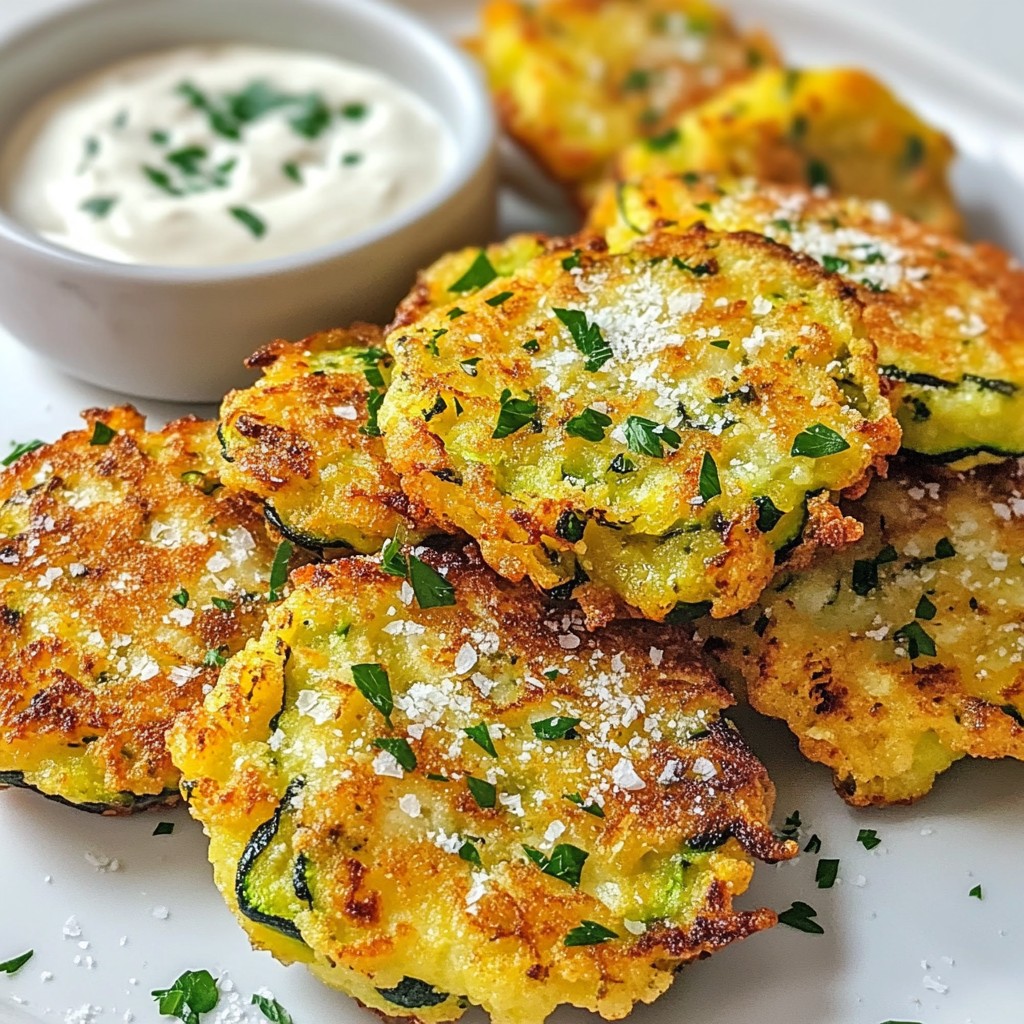Crispy Picky Eater Zucchini Fritters Simple Recipe