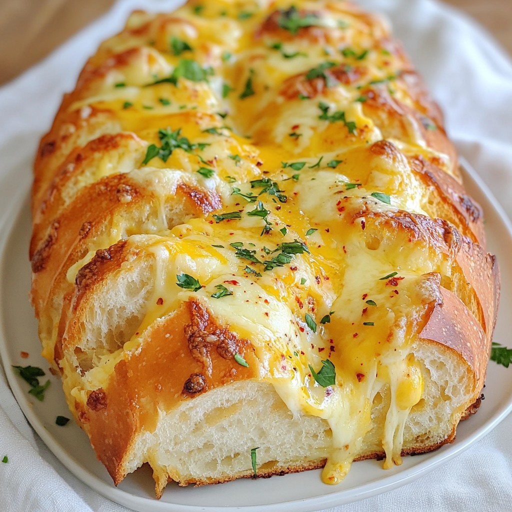 Cheesy Garlic Pull Apart Bread Irresistible Treat