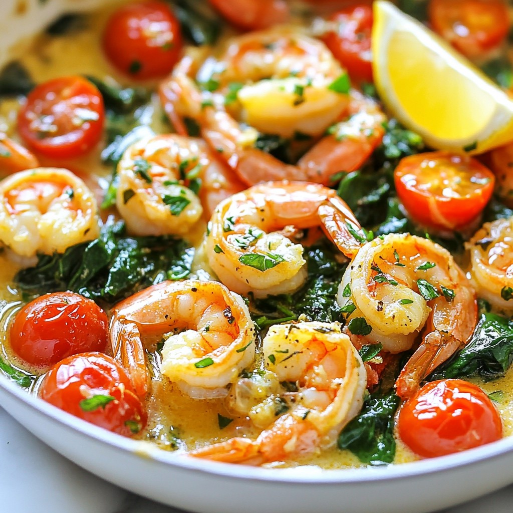 Garlic Butter Shrimp Skillet Quick and Easy Dinner
