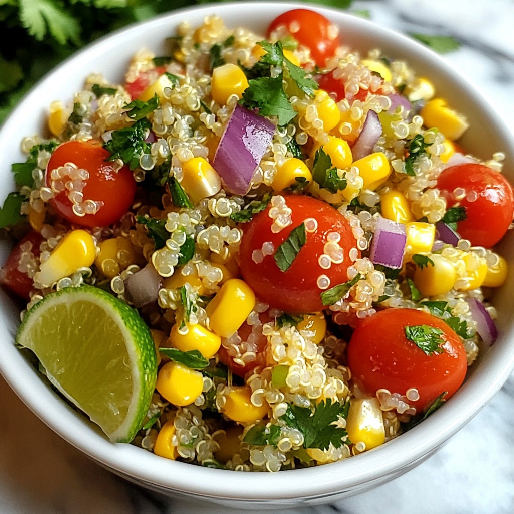 Cilantro Lime Quinoa Fresh and Flavorful Recipe