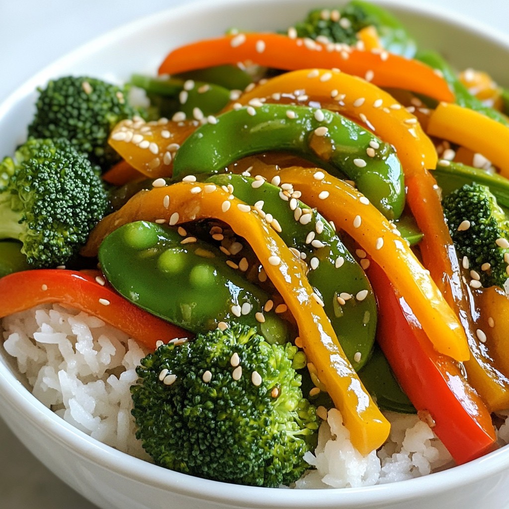 Simple Family Dinner Veggie Stir-Fry Delight