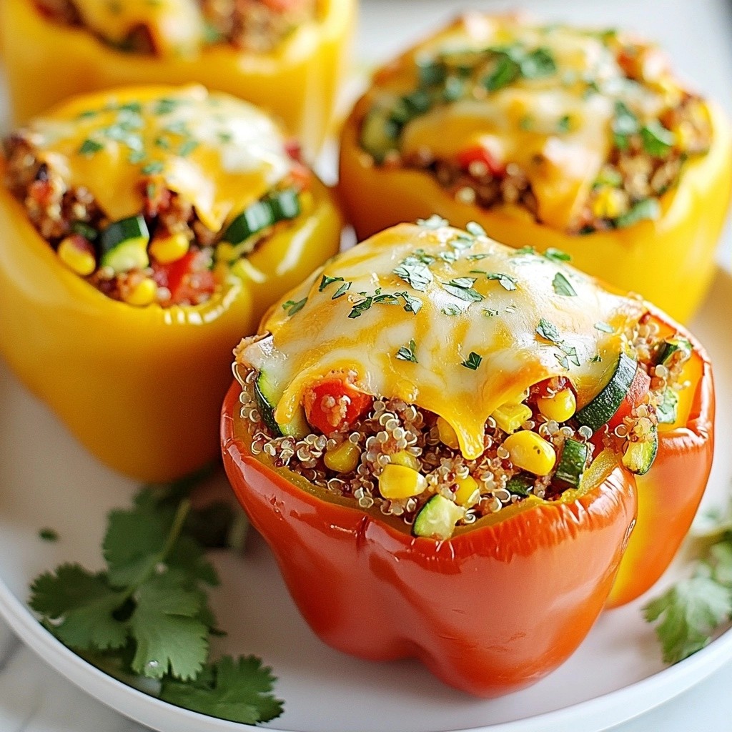 Savory Kid-Friendly Turkey and Veggie Stuffed Peppers