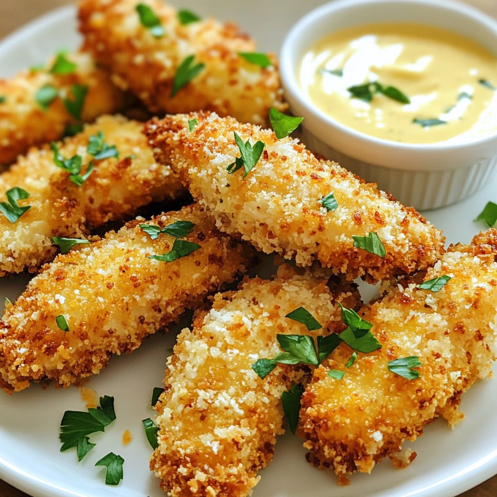 Crispy Kid-Friendly Parmesan Chicken Tenders Recipe