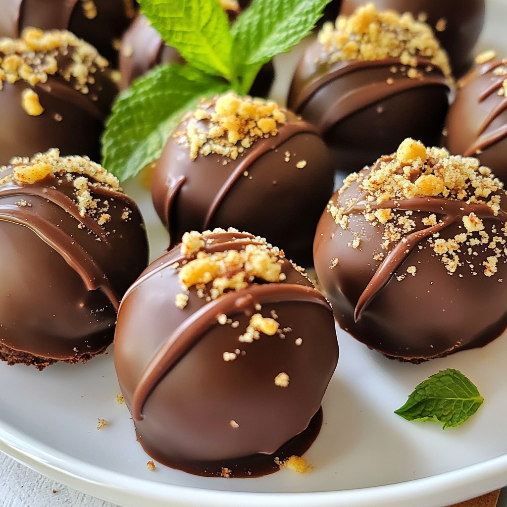 Chocolate Mint Oreo Truffles Simple and Tasty Treats