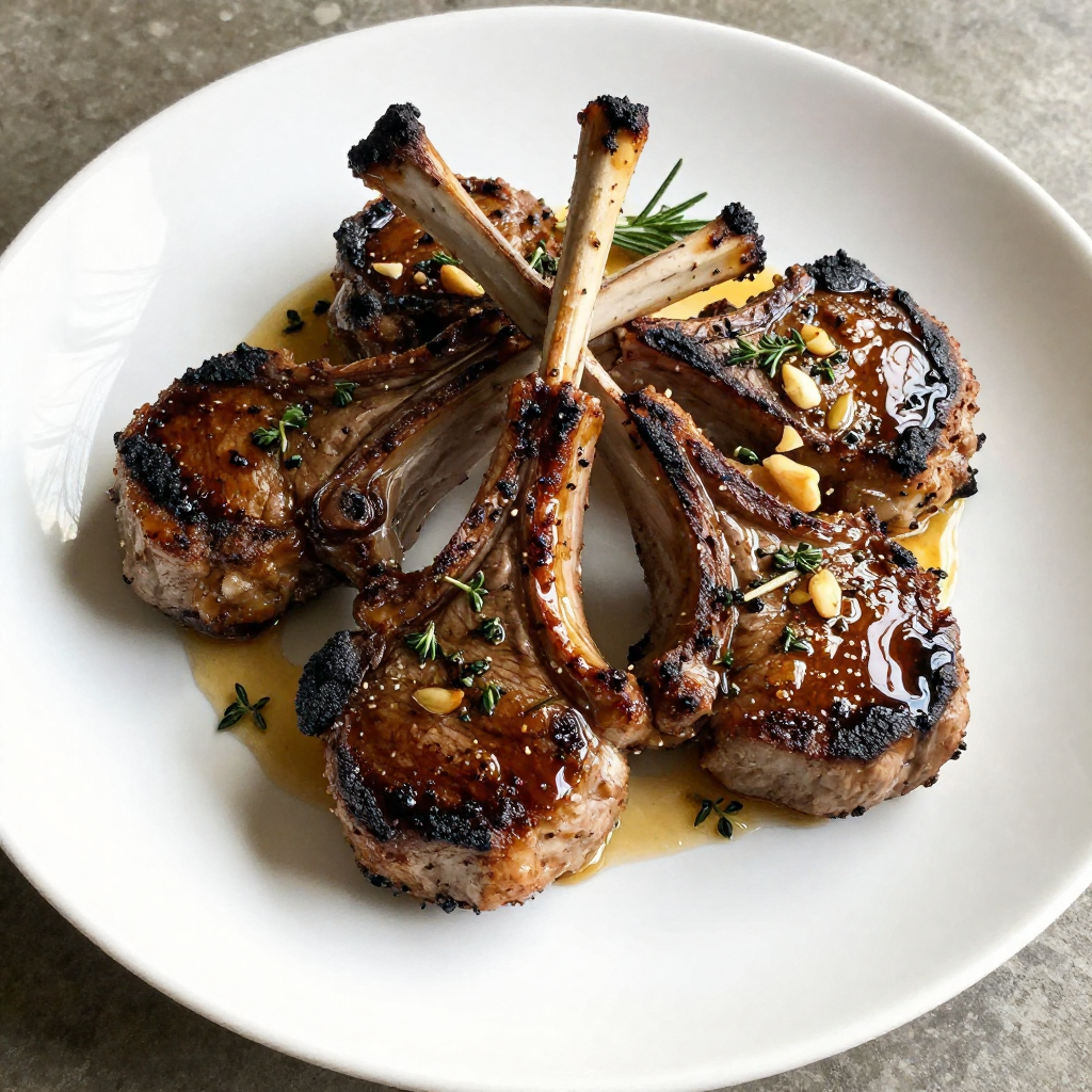 Garlic Herb Lamb Chops Simple and Flavorful Recipe