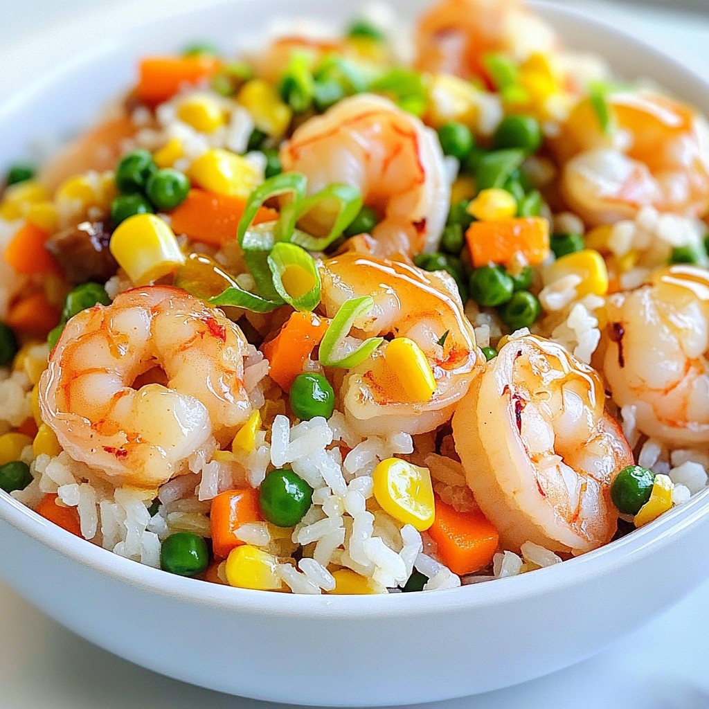 Honey Garlic Shrimp Fried Rice Flavorful and Easy Meal