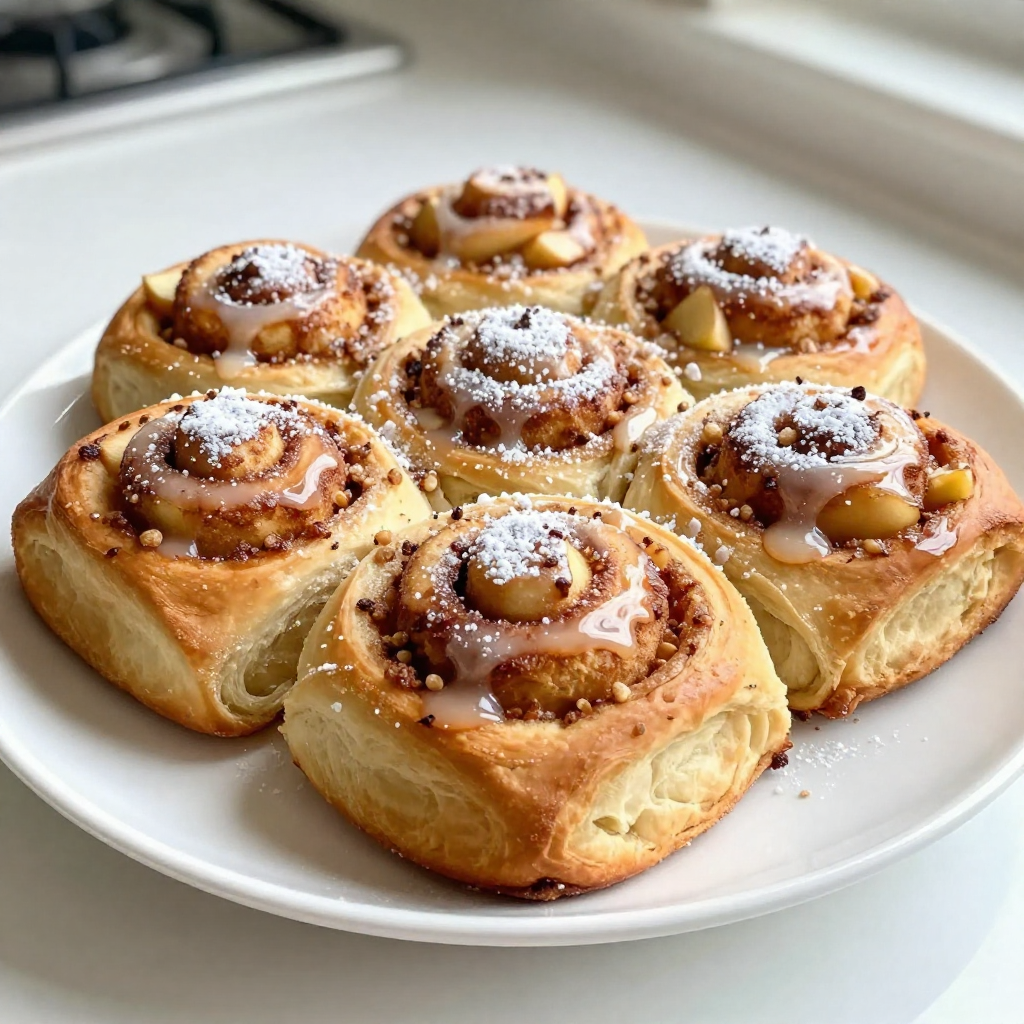 Apple Pie Cinnamon Rolls Irresistible Comfort Treat