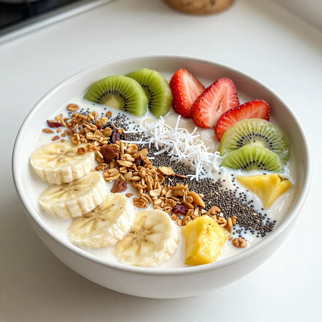 Pineapple Coconut Smoothie Bowl Refreshing Treat Today