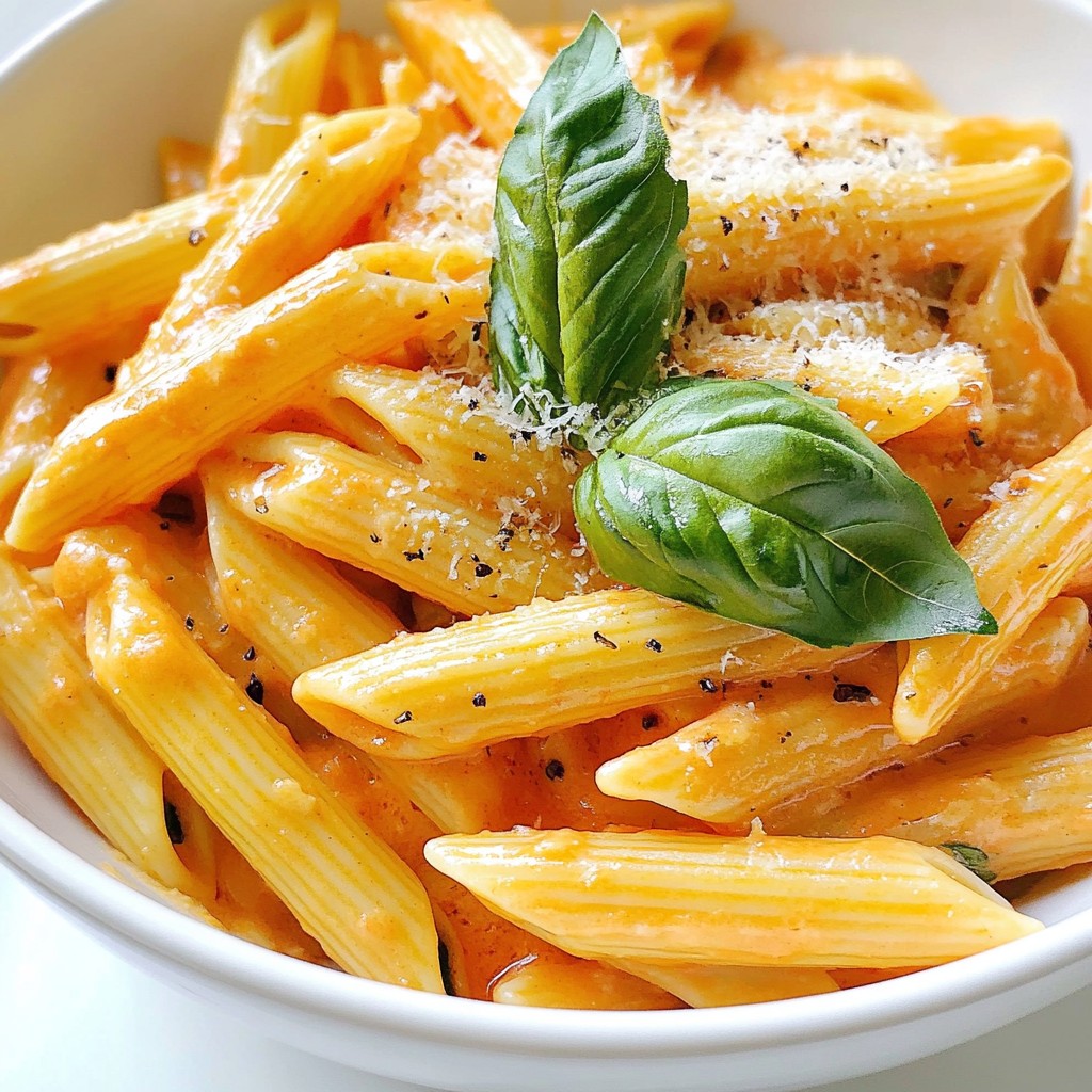 Creamy Tomato Basil Pasta Simple Flavorful Dinner