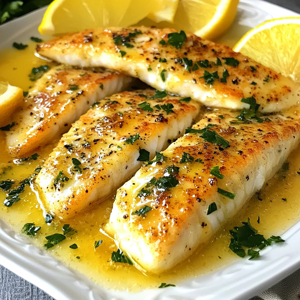 Lemon Garlic Butter Tilapia Flavorful and Easy Recipe