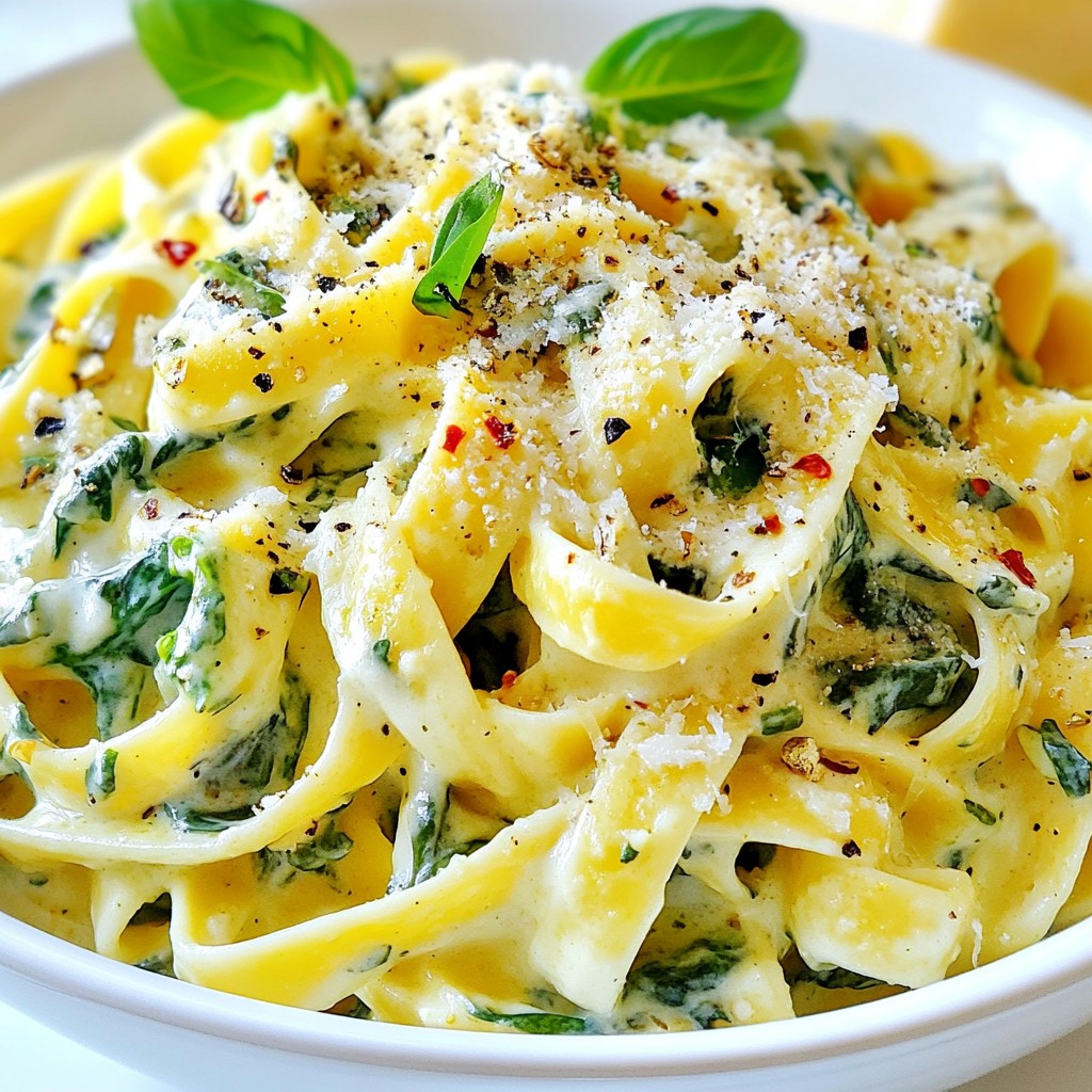 Creamy Spinach Artichoke Pasta Flavorful Dinner Idea