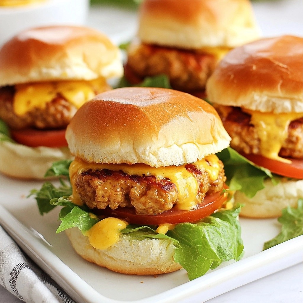 Tender Picky Eater Turkey and Cheese Sliders Recipe