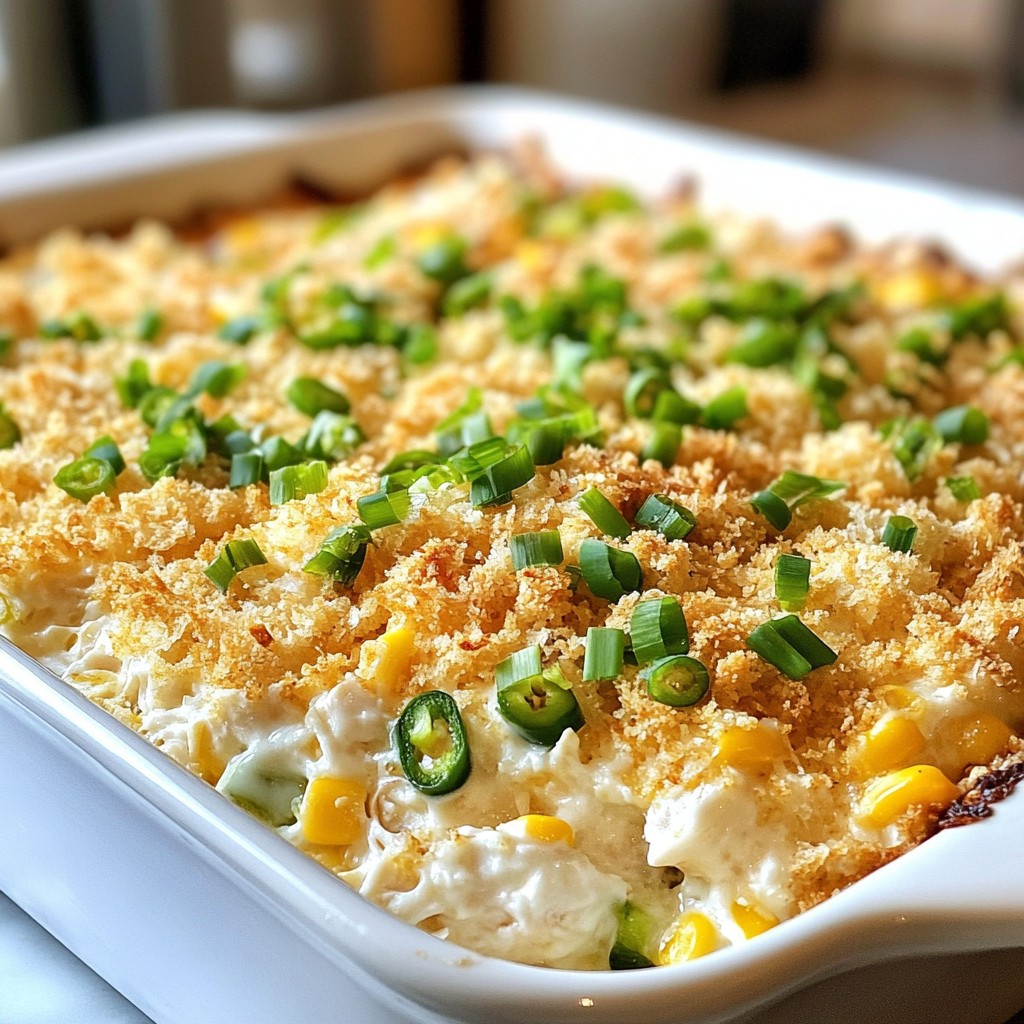 Jalapeño Popper Chicken Casserole Savory Family Dish