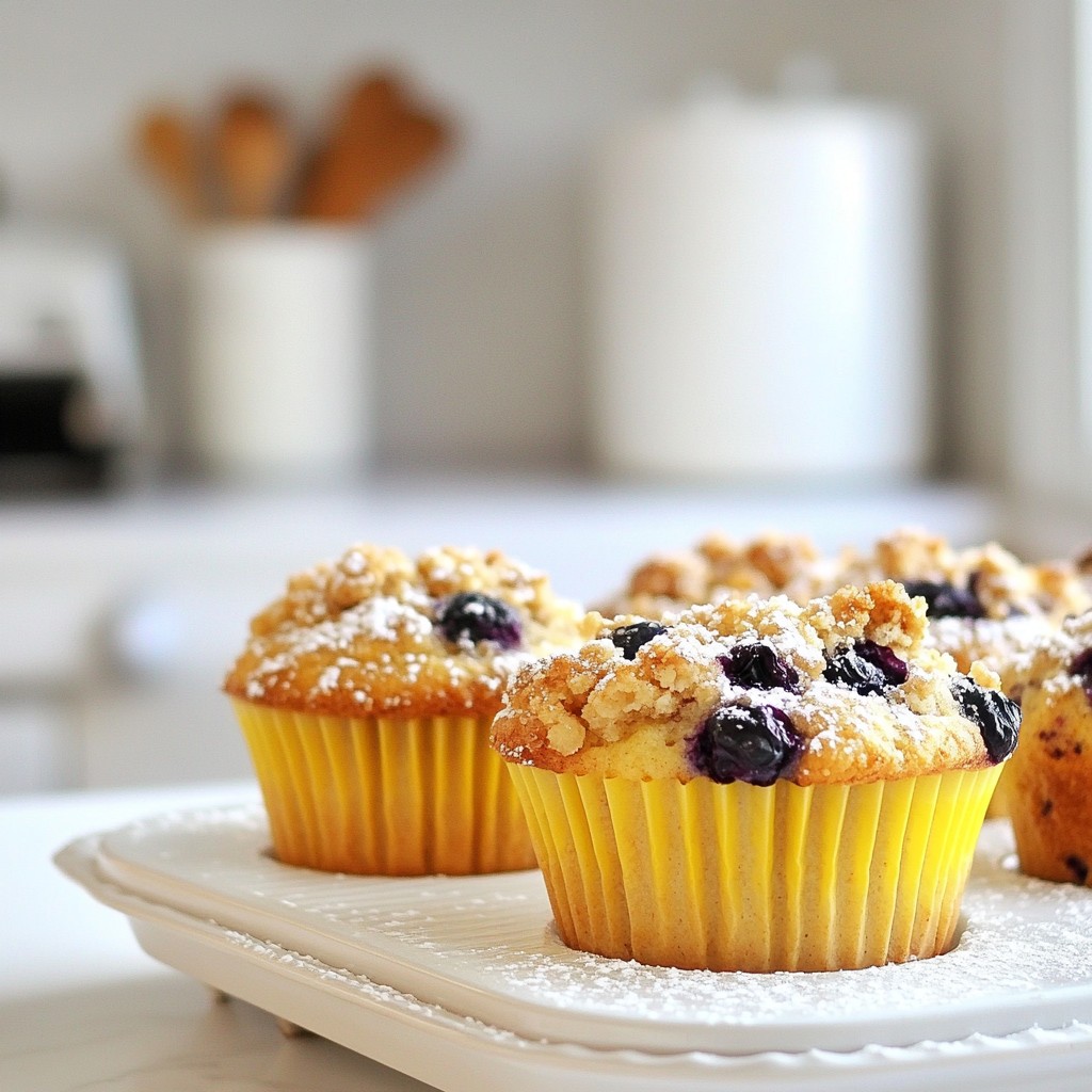 Blueberry Crumble Muffins Delightful and Simple Recipe