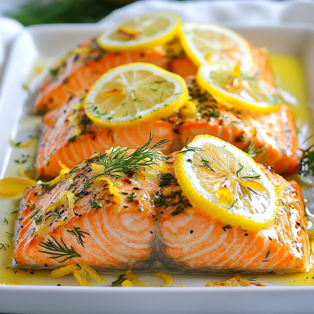 Lemon Herb Baked Salmon Flavorful and Easy Recipe