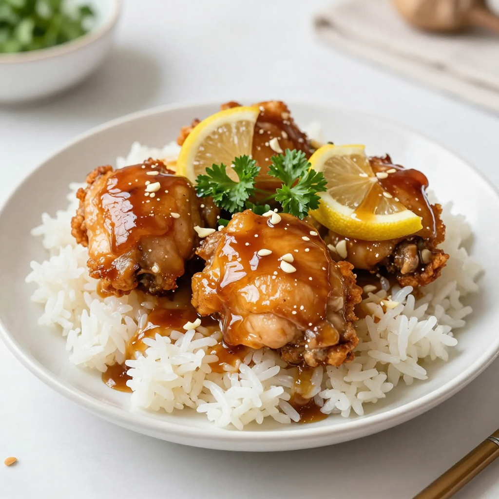 Sticky Lemon Chicken Irresistibly Flavorful Dish