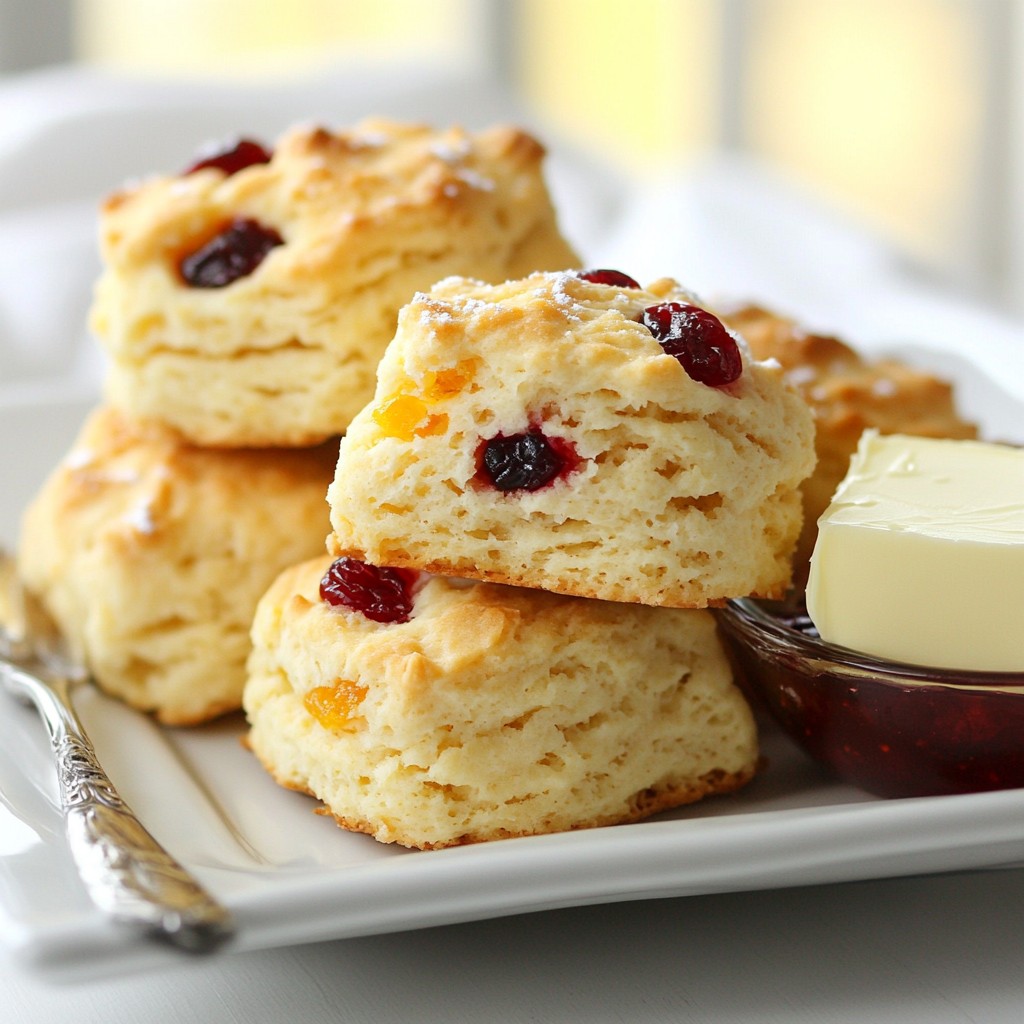Cranberry Orange Scones Delightful and Easy Recipe