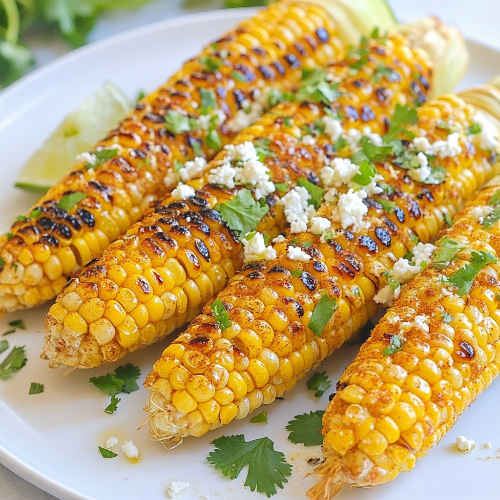 Chili Lime Grilled Corn Flavorful Summer Delight