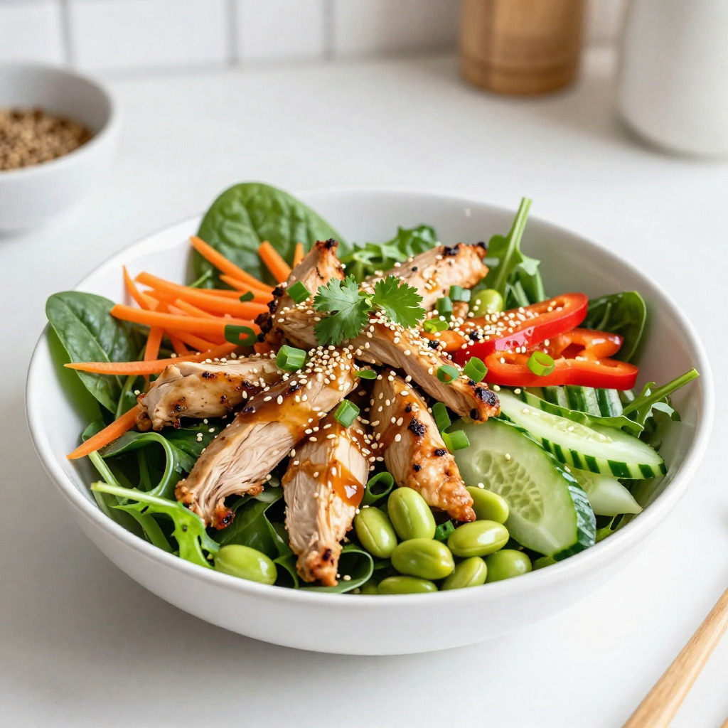 Asian Sesame Chicken Salad Flavorful and Easy Recipe
